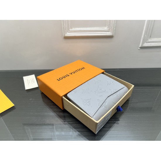 M60502 2022 Multiple 钱夹以 Monogram Shadowヴィトン財布7.5x10x1.5cm M60502 2022 Multiple 钱夹以 Monogram Shadowヴィトン財布7.5x10x1.5cm
