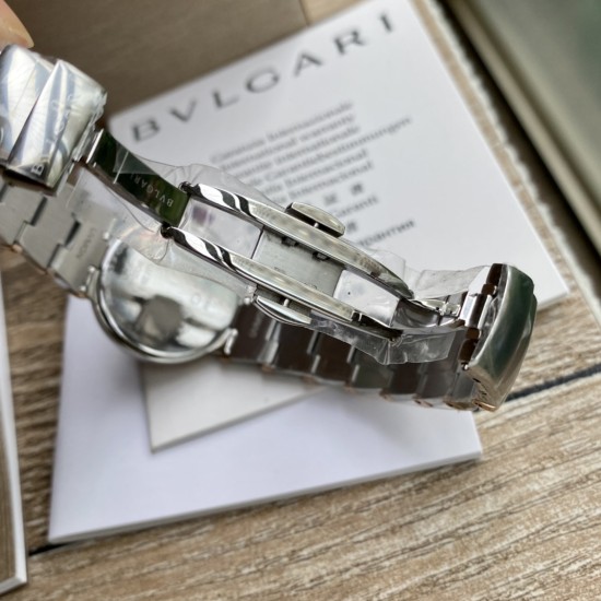 ブルガリ腕時計(BVLGARI)LVCEA シリーズ原装スイスムーブメント表壳ケース径28mm サファイア水晶ガラス精鋼時計ケース 18 Kローズゴールド ブルガリ腕時計(BVLGARI)LVCEA シリーズ原装スイスムーブメント表壳ケース径28mm サファイア水晶ガラス精鋼時計ケース 18 Kローズゴールド