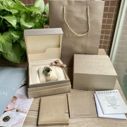 ブルガリ腕時計（BVLGARI）LVCEA シリーズ原装スイスムーブメント表壳ケース径28mm サファイア水晶ガラス精鋼時計ケース 18 Kローズゴールド